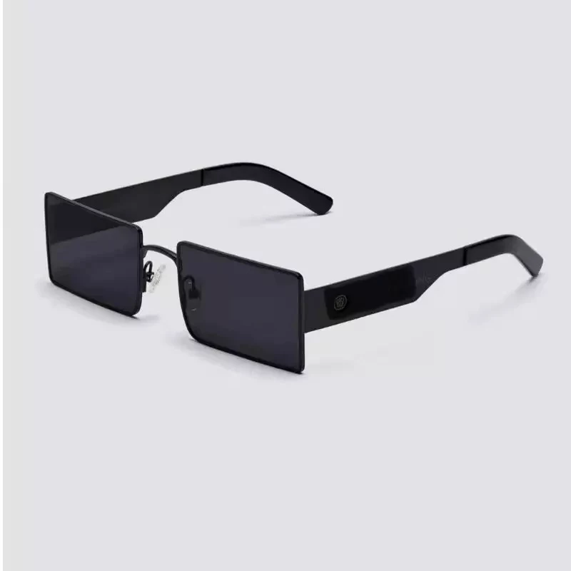 2022 new square sunglasses ins men driving UV protection simple fashion retro sunglasses