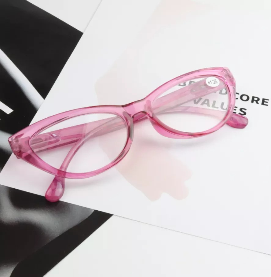 New Design Cat Eye gradient colorful Reading Glasses