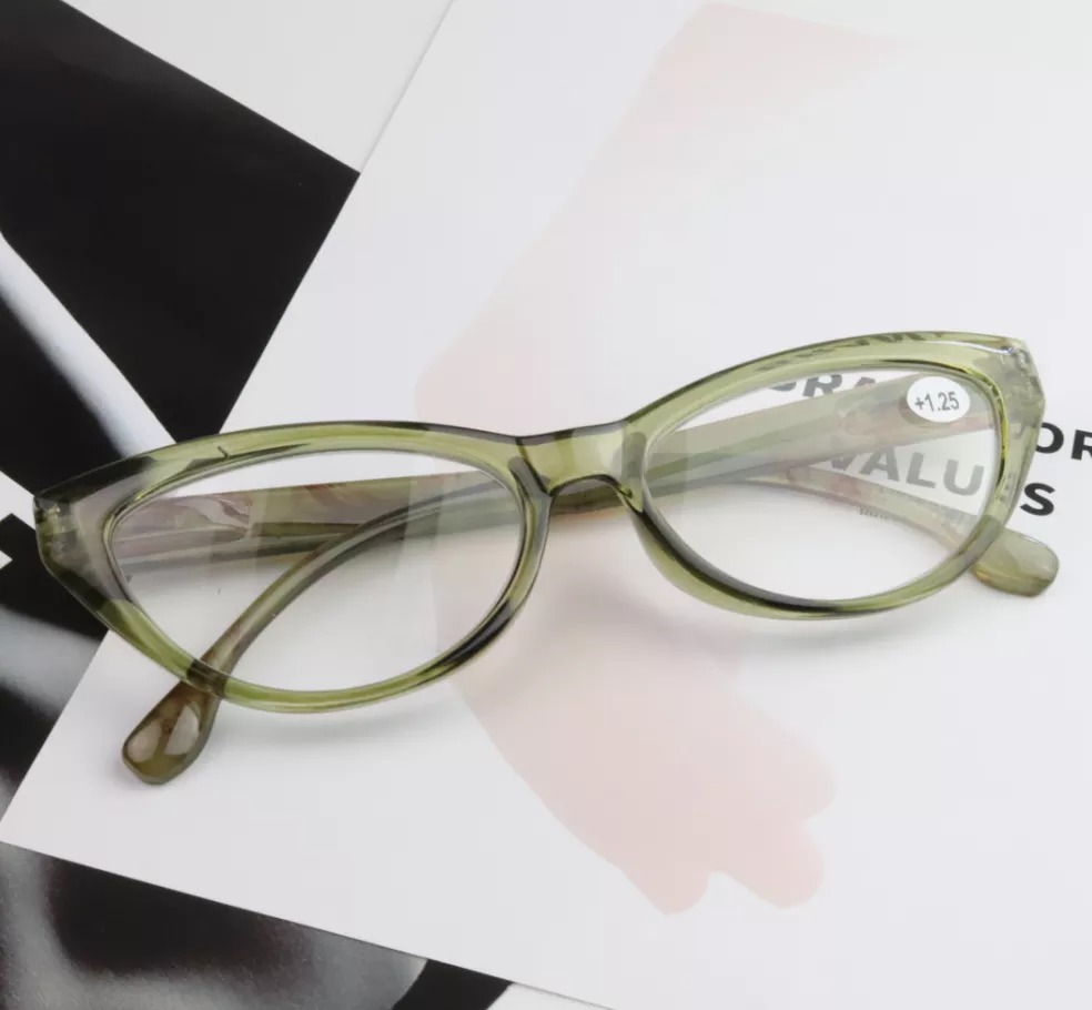 New Design Cat Eye gradient colorful Reading Glasses