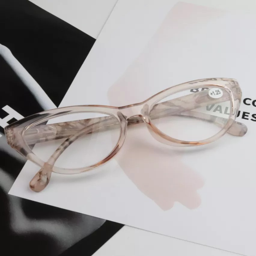 New Design Cat Eye gradient colorful Reading Glasses