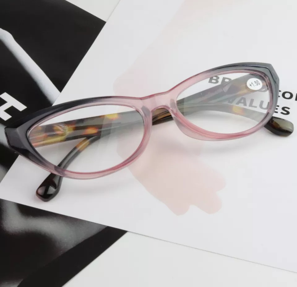 New Design Cat Eye gradient colorful Reading Glasses