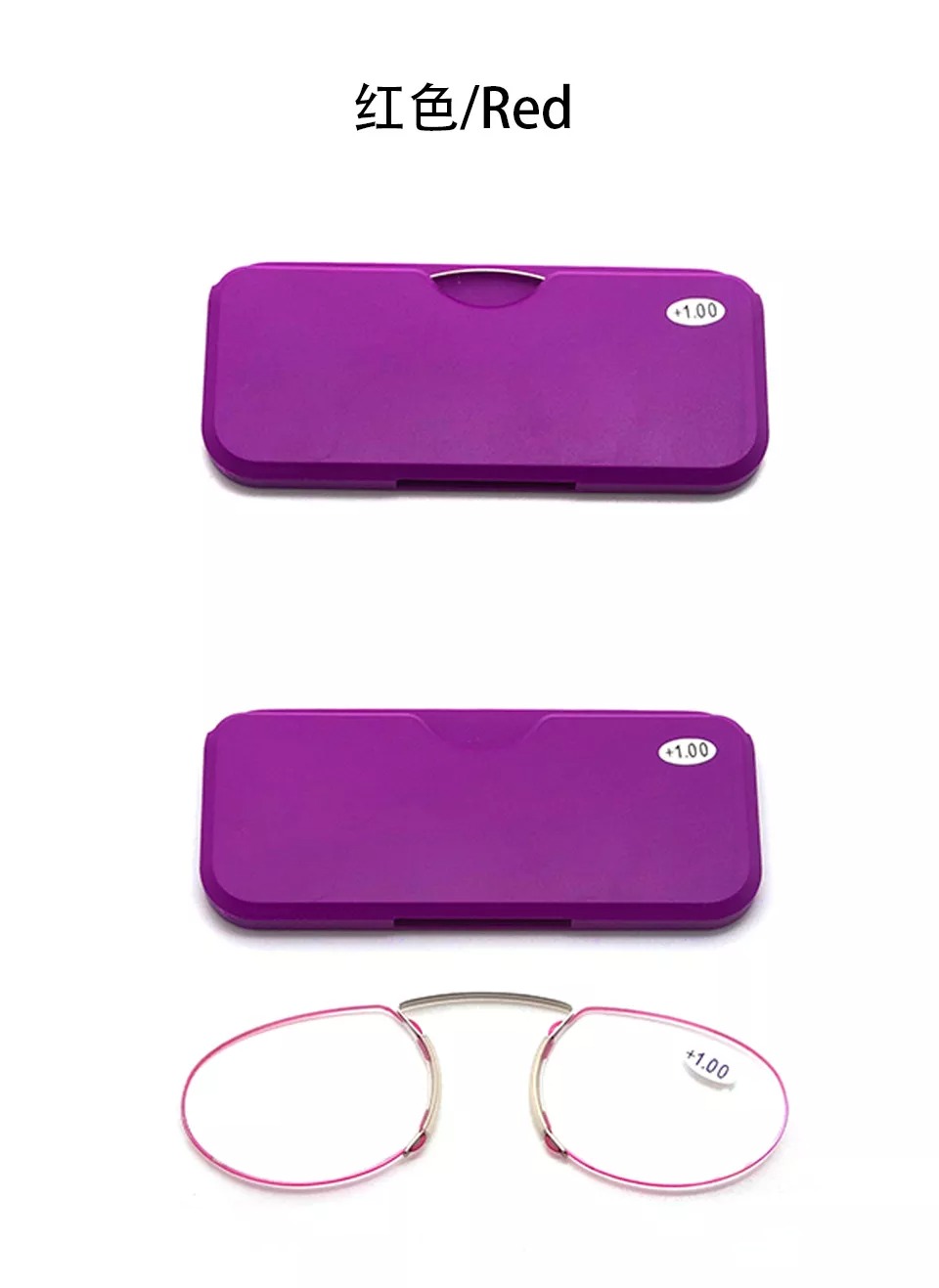 2021 NO MOQ 3M sticker comfortable stick mobile phone silicon clip on nose pad reading glasses