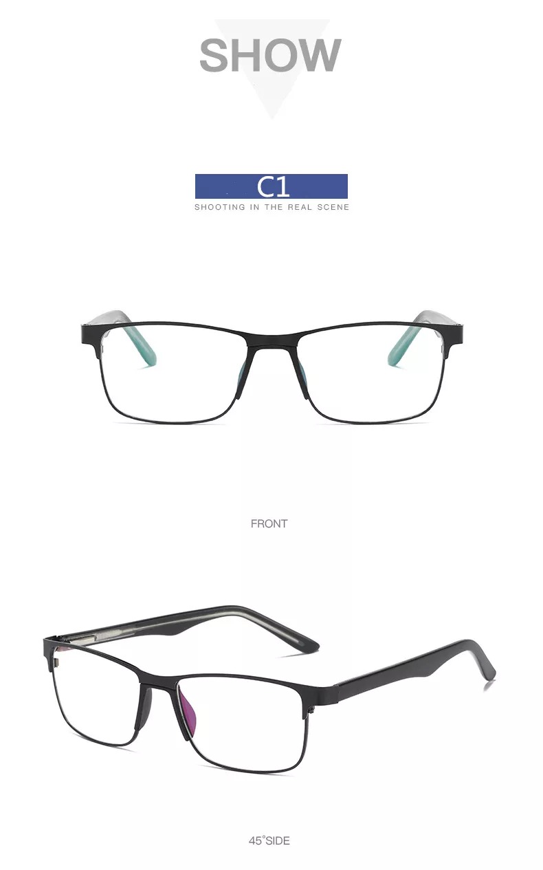 2022 hot selling high quality metal vintage frames business metal frames fashion optical glasses