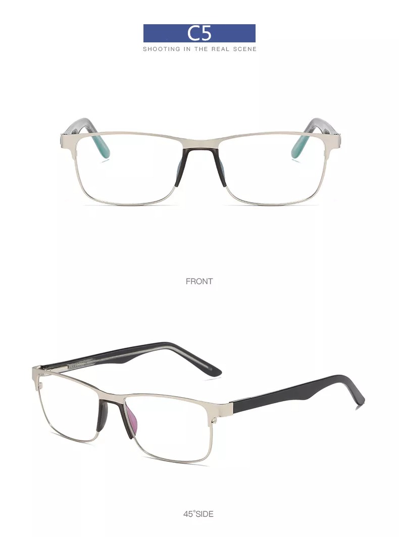 2022 hot selling high quality metal vintage frames business metal frames fashion optical glasses