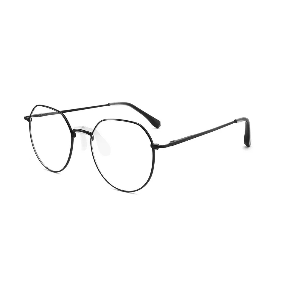 Fashion and Comfortable Metal Round Frame Gradient Teenager Optical Eyewear For Boys And Girls