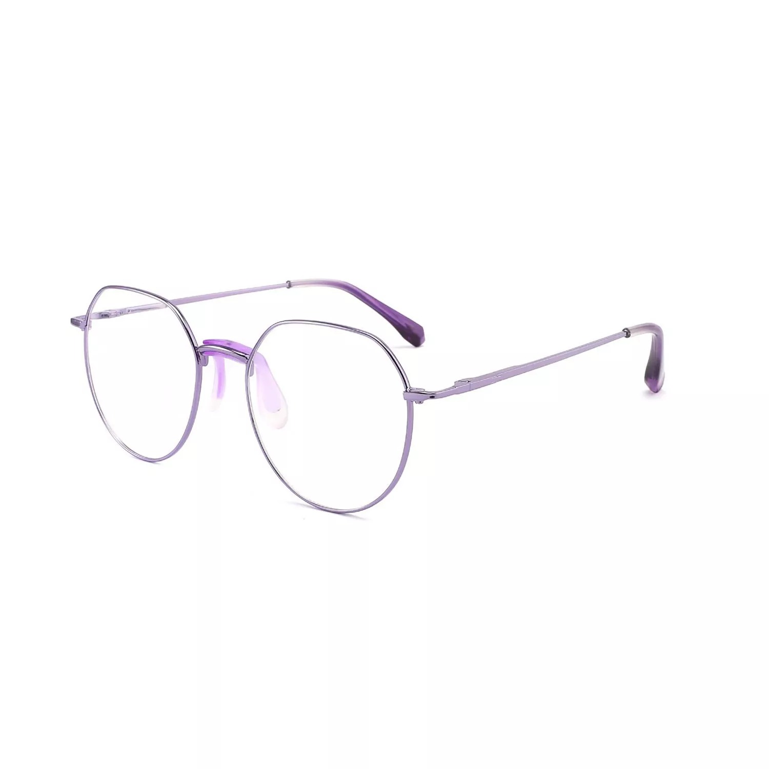 Fashion and Comfortable Metal Round Frame Gradient Teenager Optical Eyewear For Boys And Girls