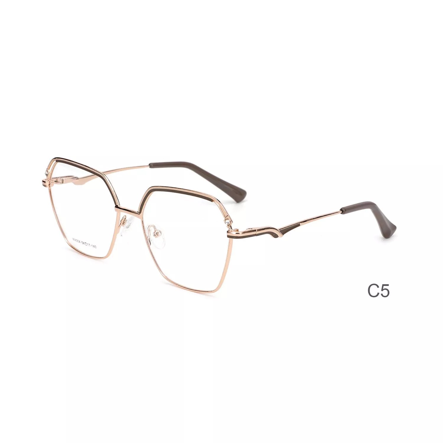 New Design Luxury High Quality Ladies Metal Optical Frames Eyewear For Women