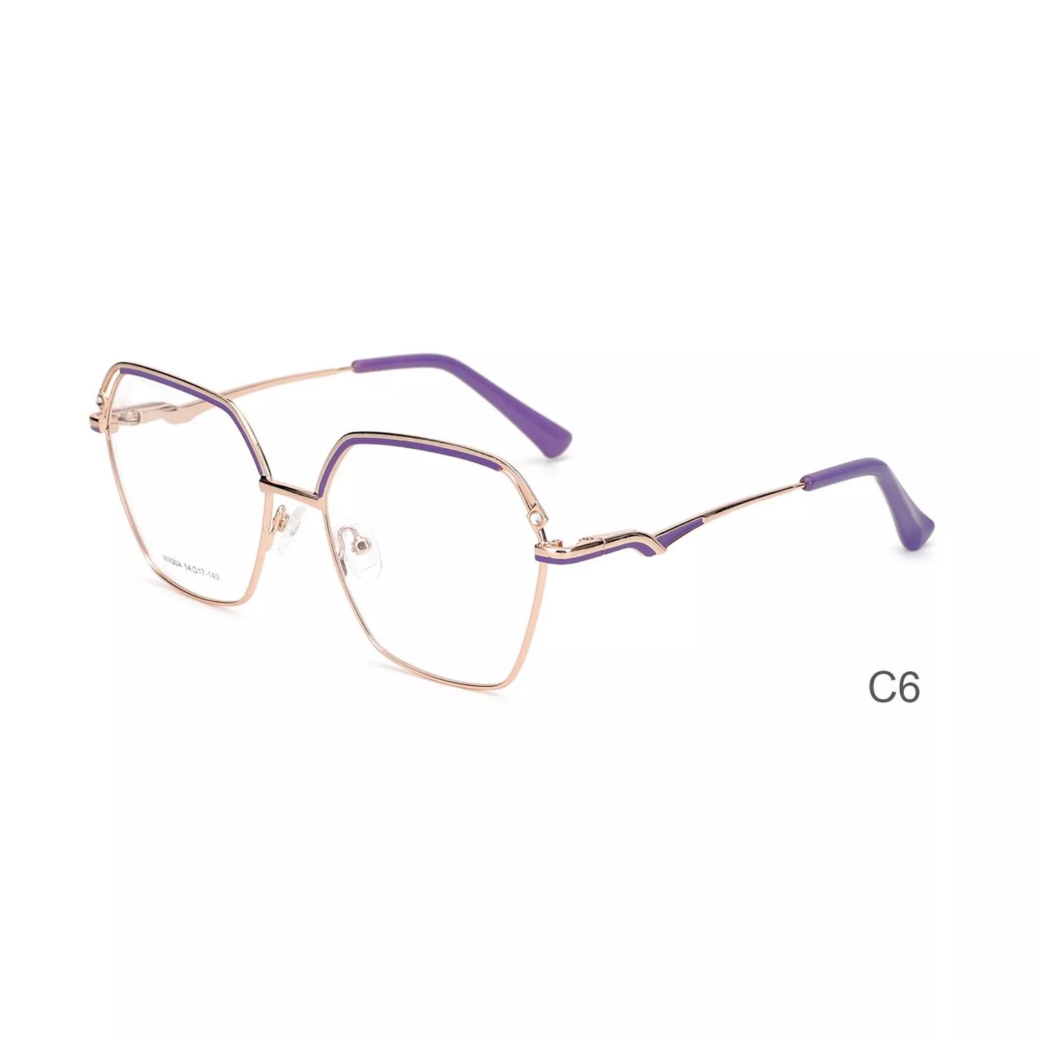 New Design Luxury High Quality Ladies Metal Optical Frames Eyewear For Women