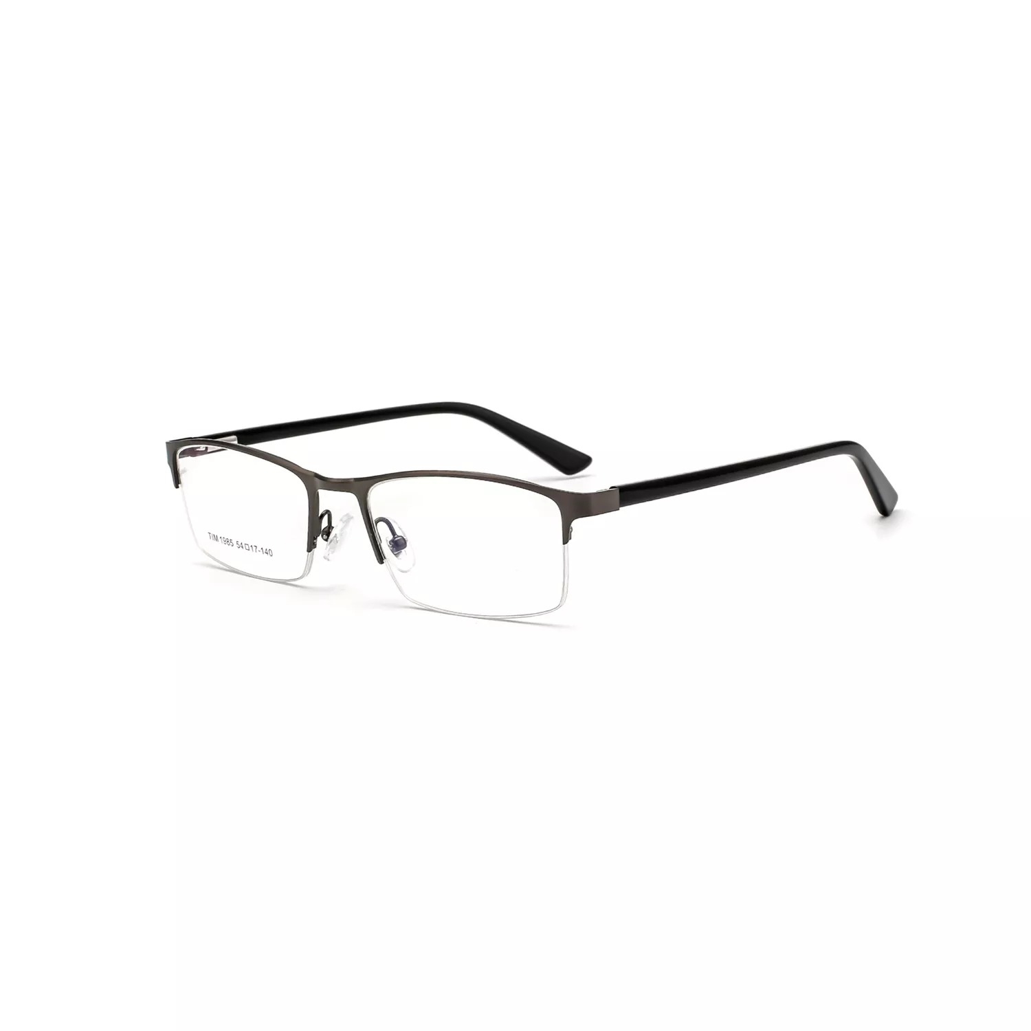 2022 Vintage Men's Business Style Metal Acetate Square Frame Optical Eyewear