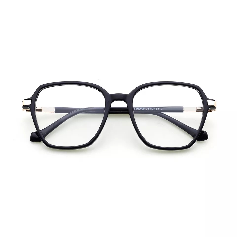 High Quality Vintage Acetate Metal Frame Optical Glasses For Women Ladies Luxury Eyewear