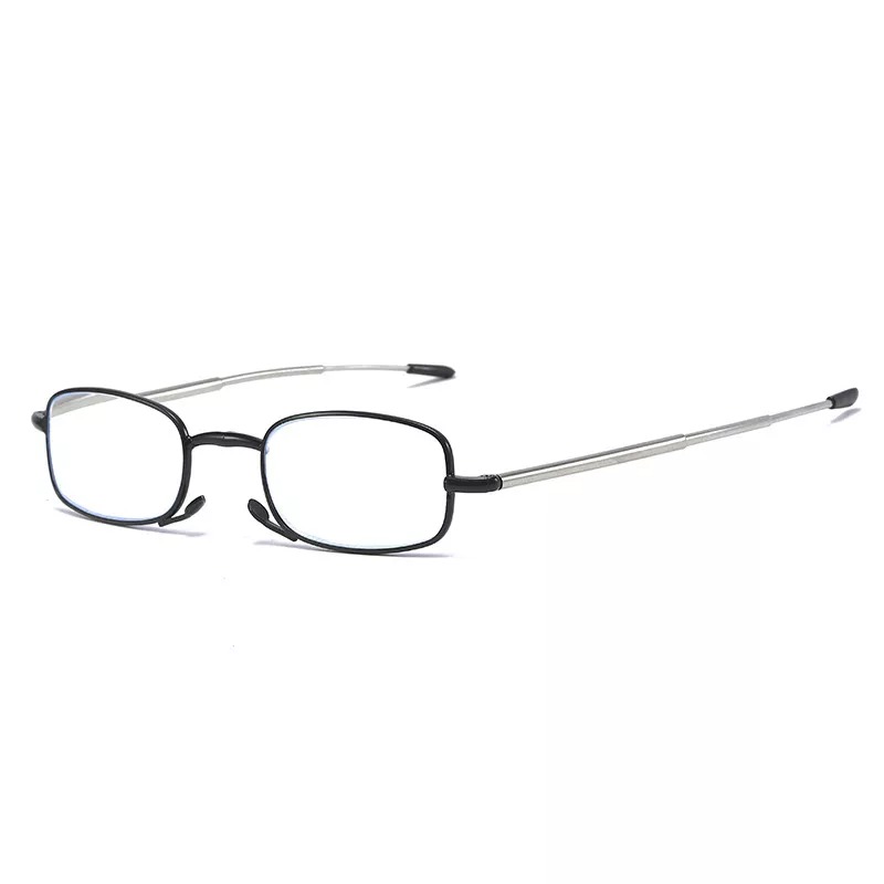 New Style Antenna Blue Light Blocking Folding Reading Glasses 1.0 to 4.0 Portable Eyewear