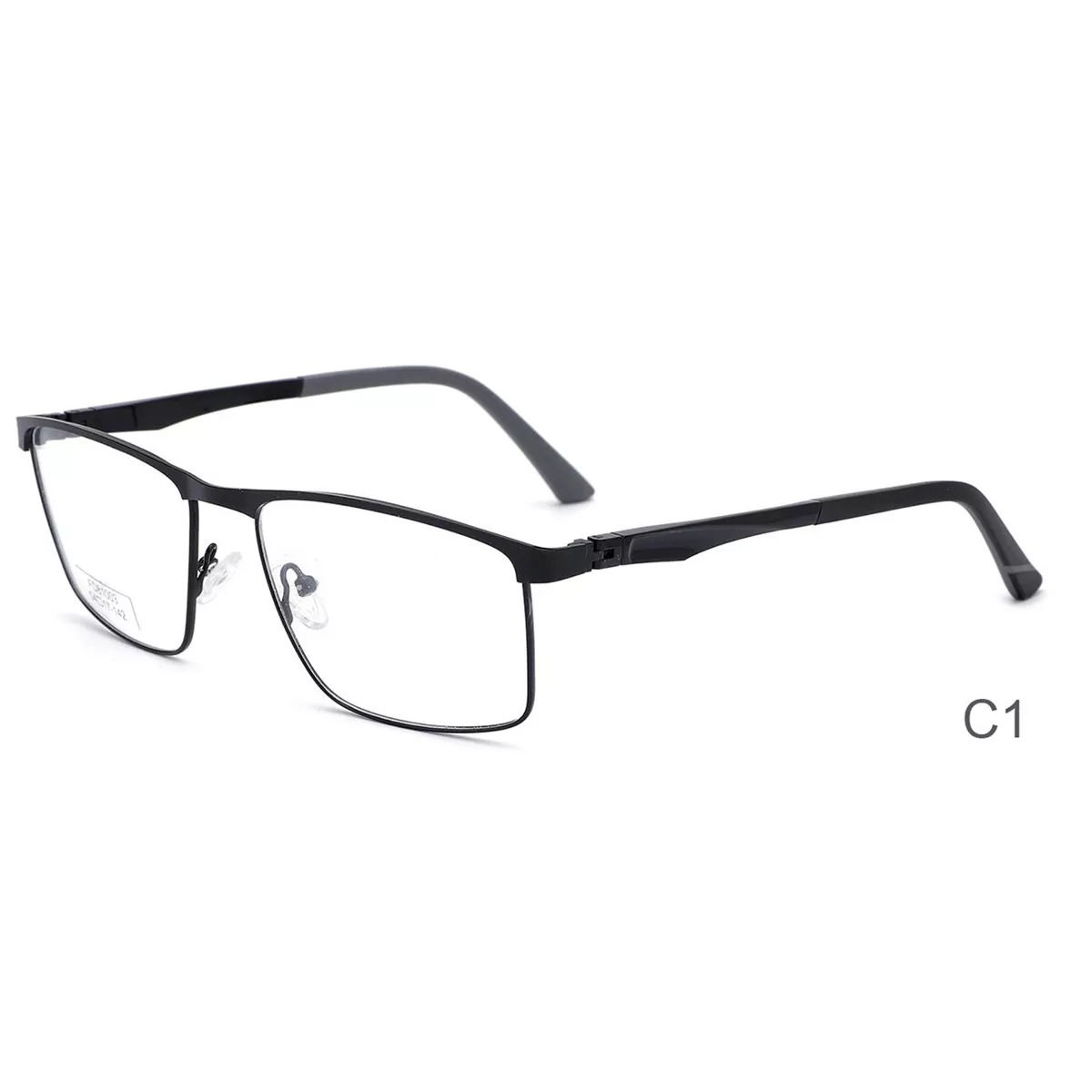 2022 New Style Rectangle Metal Optical Eyeglasses Frames Business Style Men's Eyewear