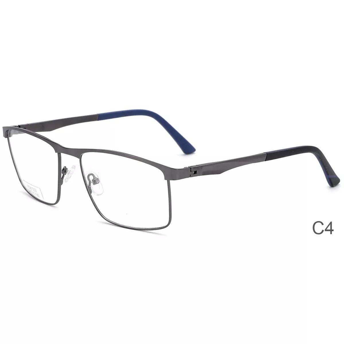 2022 New Style Rectangle Metal Optical Eyeglasses Frames Business Style Men's Eyewear