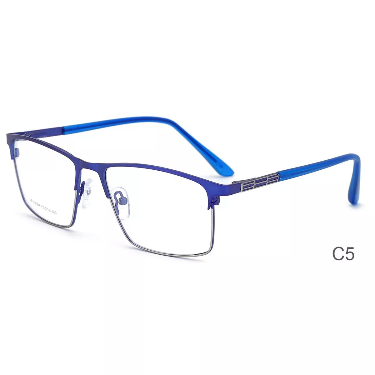 2022 Rectangle Vintage Metal Optical Eyeglasses Frames Business Style Eyewear for Men