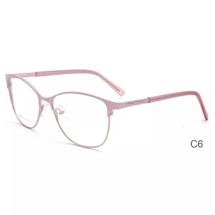 2022 Retro Classic Vintage Business Style Optical Women's Metal Glasses Frame