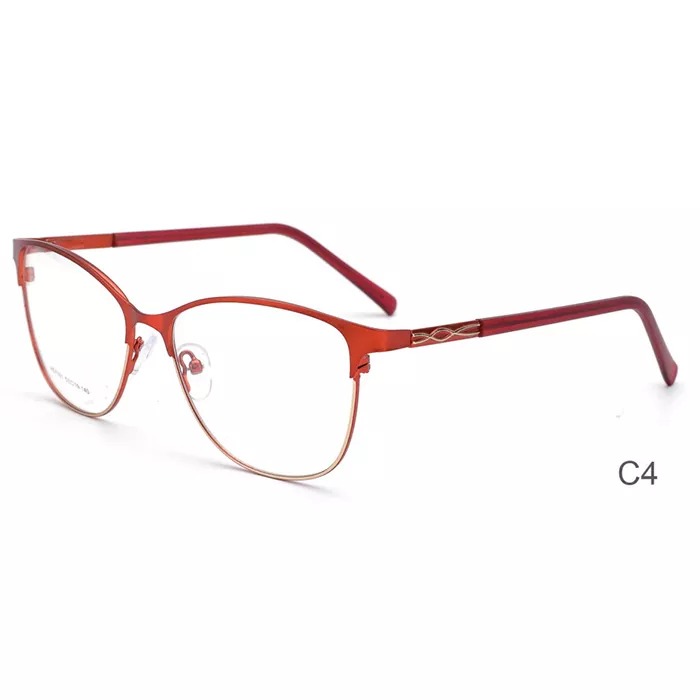 2022 Retro Classic Vintage Business Style Optical Women's Metal Glasses Frame