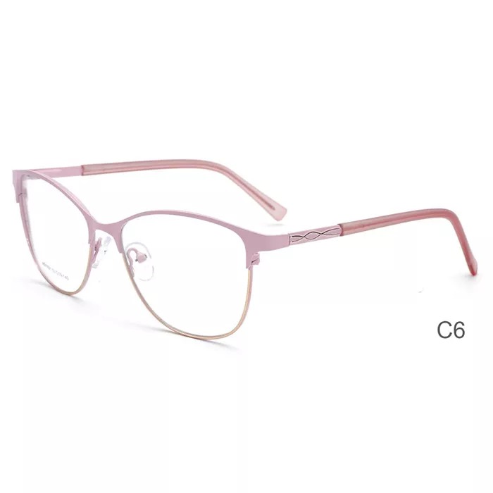 2022 Retro Classic Vintage Business Style Optical Women's Metal Glasses Frame