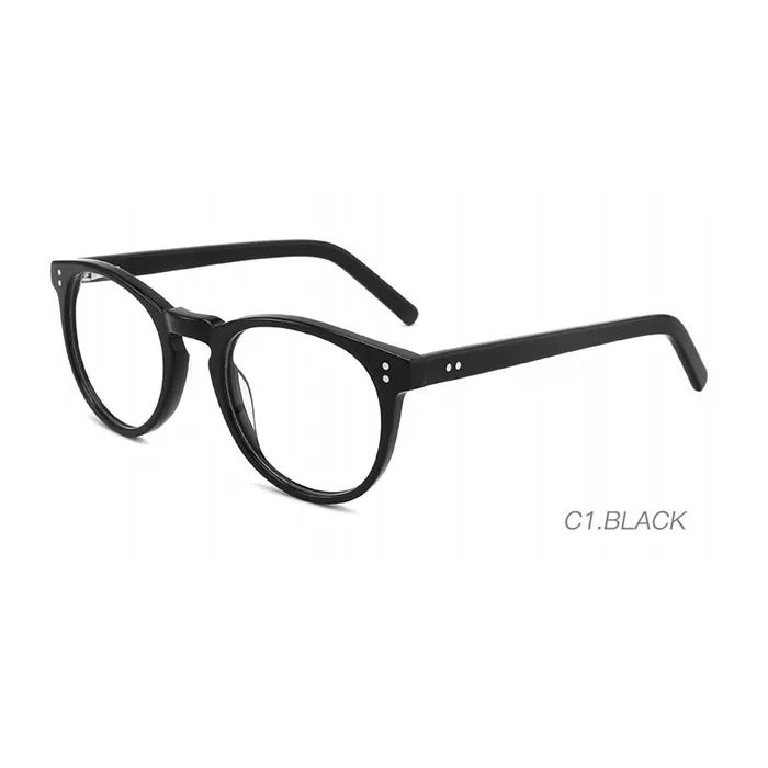 2022 Fashion Style acetate Men Optical frame with diamond nail for protection