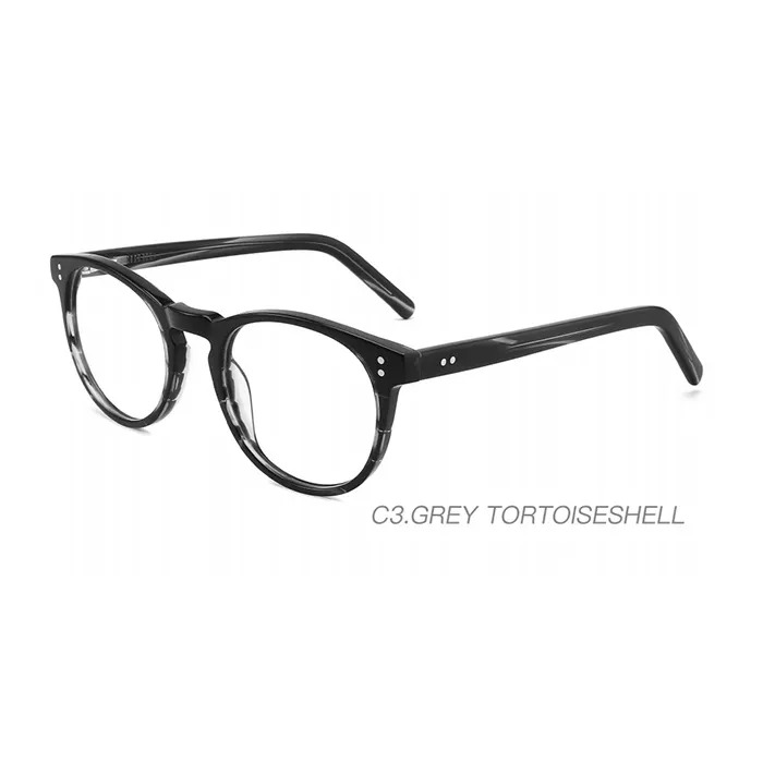 2022 Fashion Style acetate Men Optical frame with diamond nail for protection