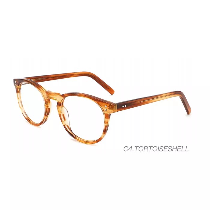 2022 Fashion Style acetate Men Optical frame with diamond nail for protection