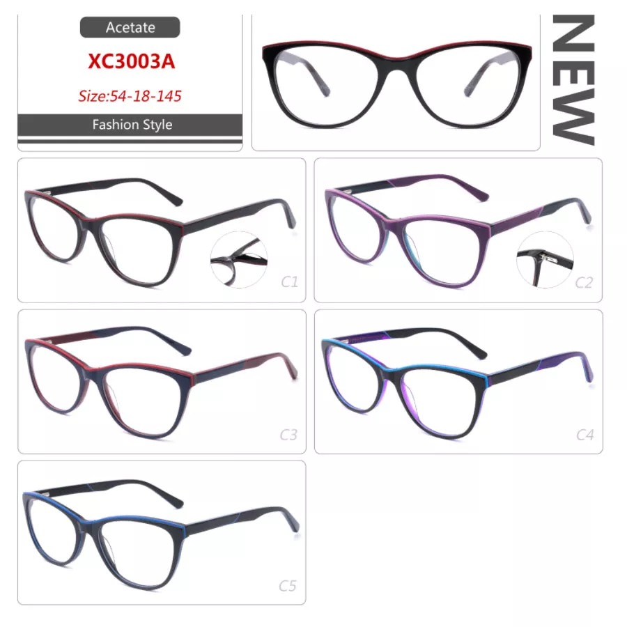 2023 New Popular Acetate optical frame glass OEM ODM eyewear glass for men and women