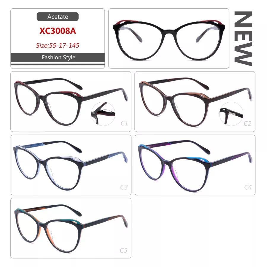 2023 New Popular Acetate optical frame glass OEM ODM eyewear glass for men and women