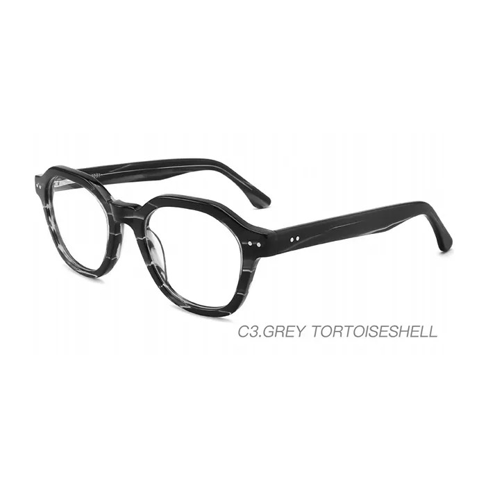 wholesale classic Style vintage tortoise handmade acetate Optical frame for men and women