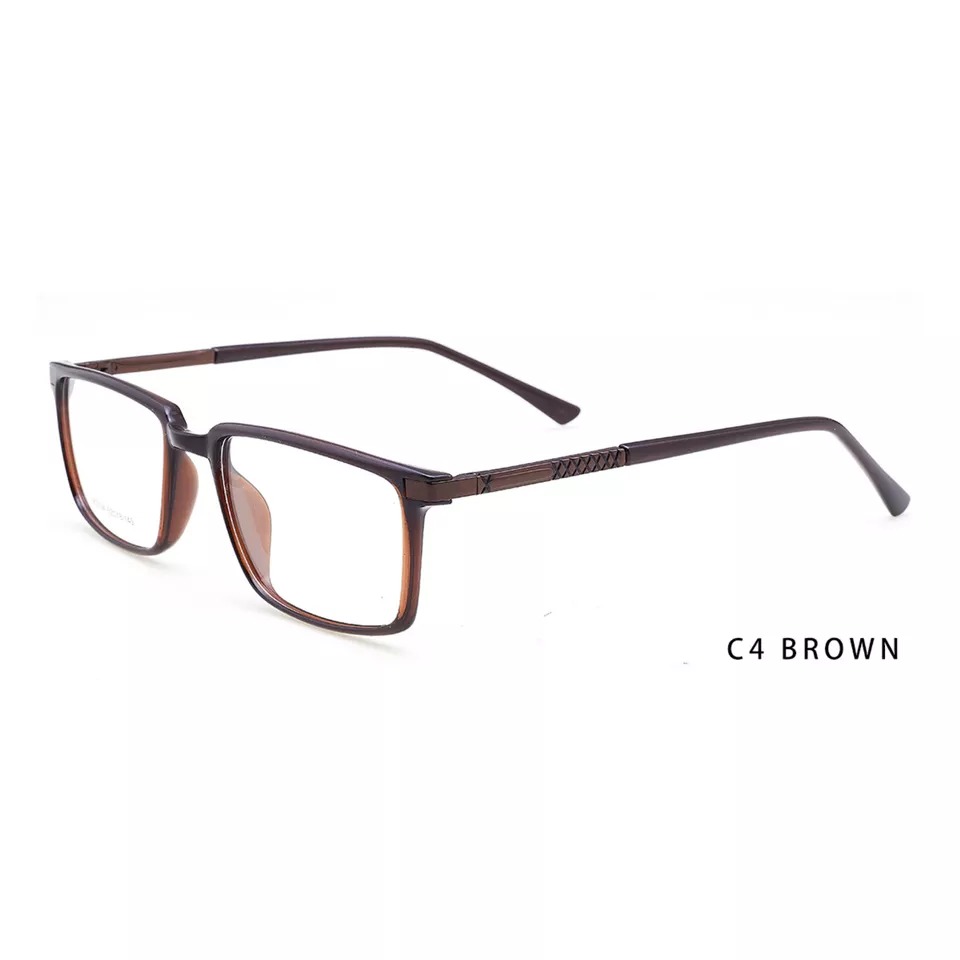 Vintage Popular TR90 Wholesale Eyewear Optical Square Metal Frame For Men