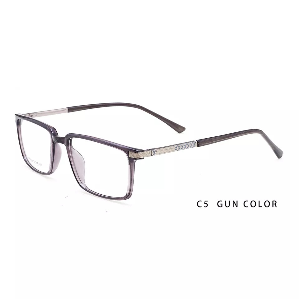 Vintage Popular TR90 Wholesale Eyewear Optical Square Metal Frame For Men