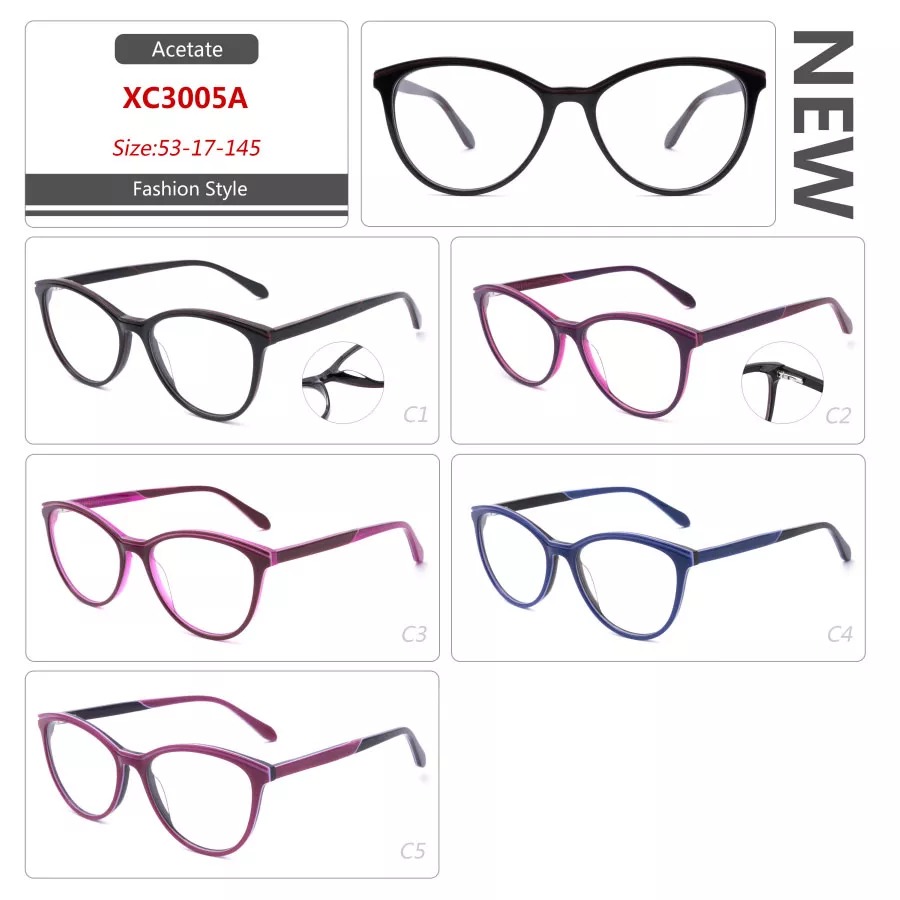 2023 New Popular Acetate optical frame glass OEM ODM eyewear glass for men and women