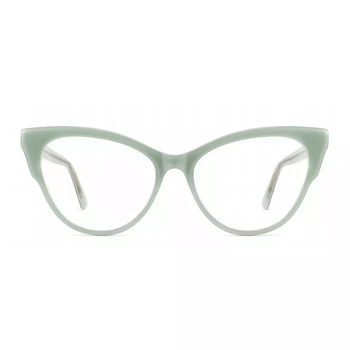 2023 醋酸纤维框架猫眼醋酸纤维板材眼镜眼镜框架高品质手工弹簧铰链眼镜