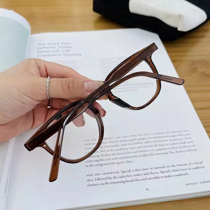 2022 new design acetate mortice eyeglasses anti-blue light blocking for eye protection eyewear