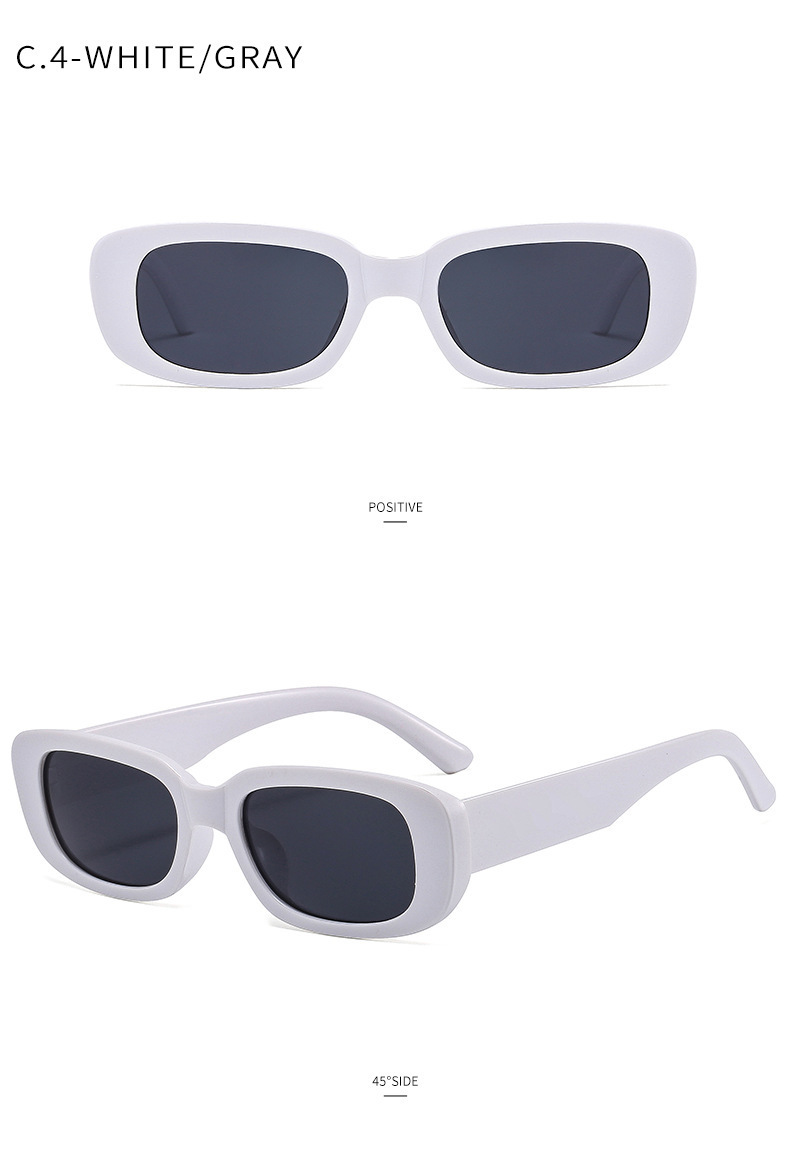 2023 New Fashion Punk Small Square Frame Ins Style Sunglasses Men Women Custom Logo Shade glasses UV400