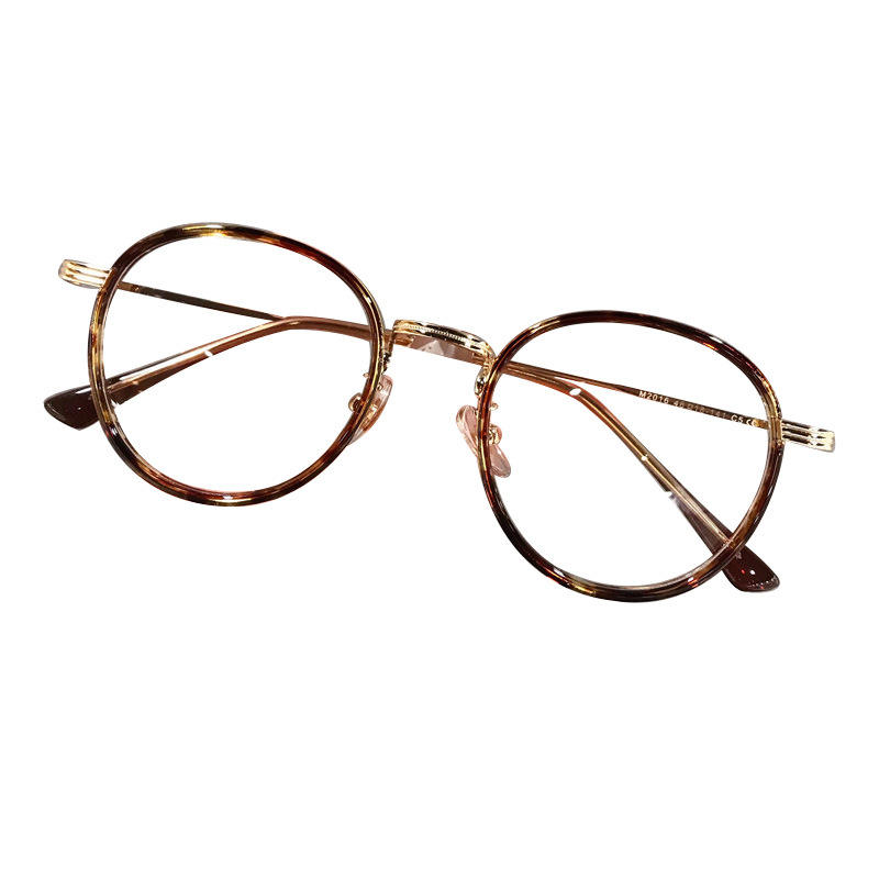 2023 Transparent Spectacle Frame For Men Women Glasses Anti-fatigue Round High Quality Computer Eyeglasses Retro Optical Lens
