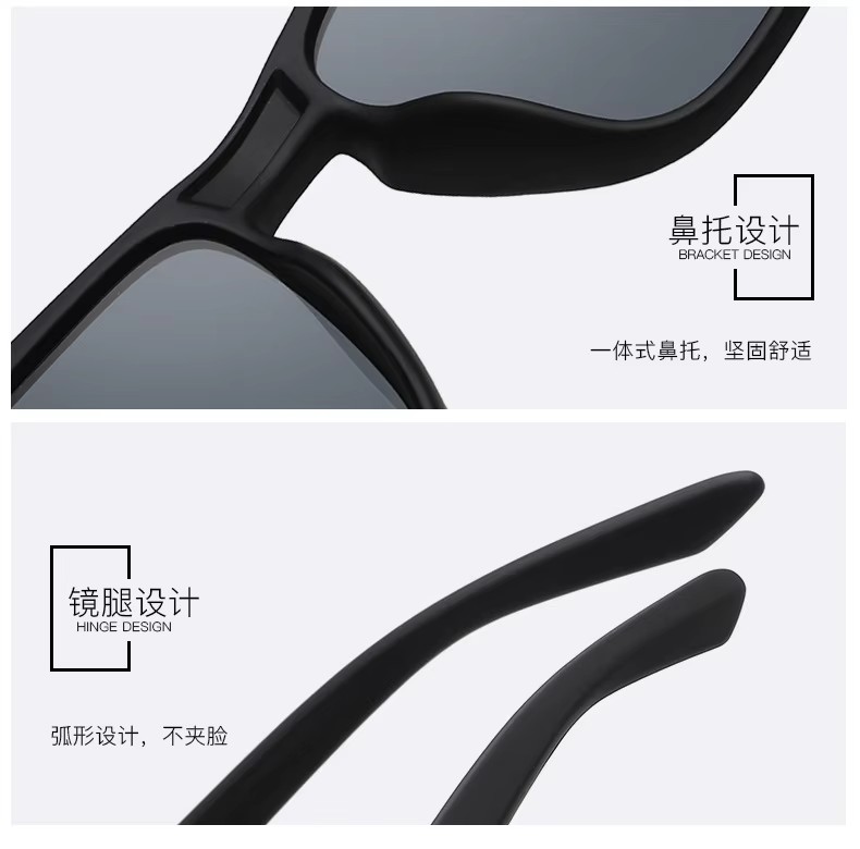 2023 Fashion Square Classical Frame Shades Driving Sunglasses Popular Men Women Newest Personalized Outdoor Sport Sun Glasses