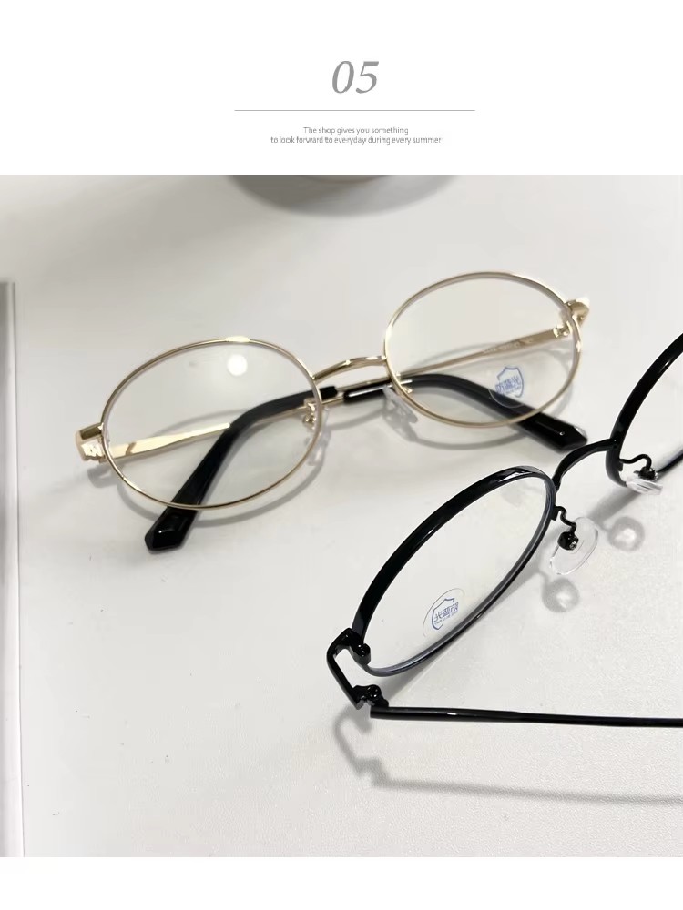 2023 New Anti-blue Presbyopic Glasses For Women Fashion Optical Frames For Men Metal Computer Protection Eye Glasses