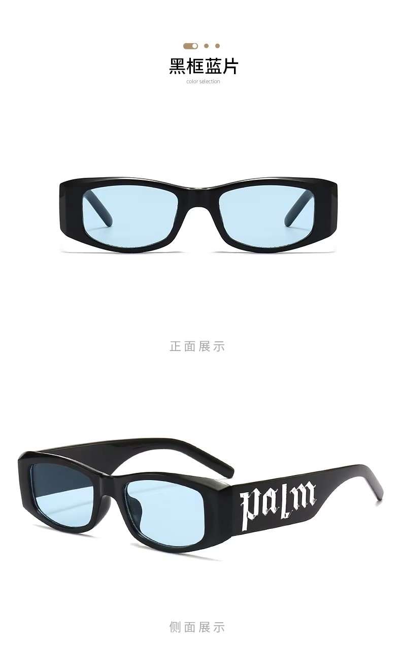 2023 New Fashion Luxury Punk Small Square Frame Ins Style Sunglasses Men Women Custom Logo Shade Glasses Uv400