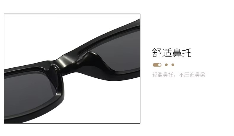 2023 New Fashion Luxury Punk Small Square Frame Ins Style Sunglasses Men Women Custom Logo Shade Glasses Uv400