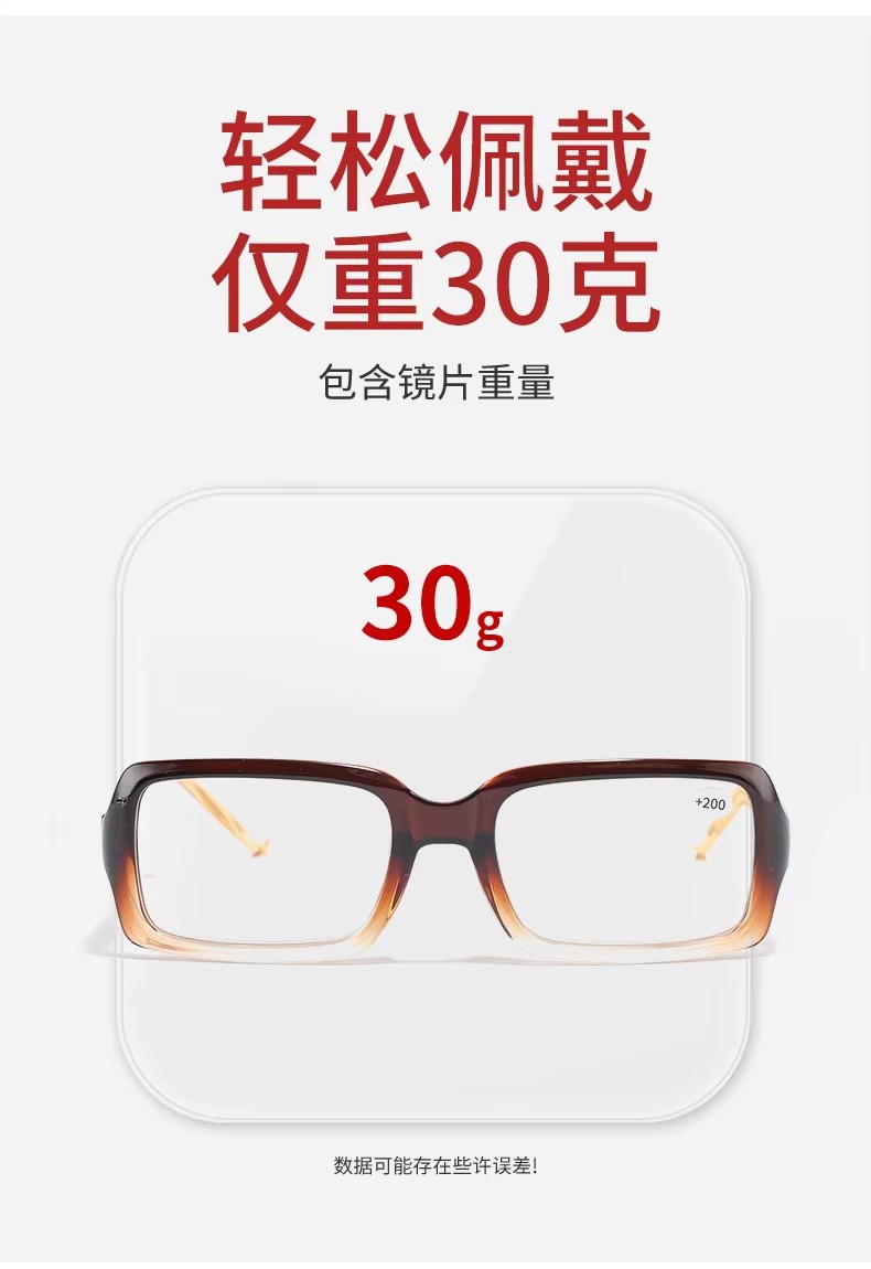 2023 New Fashion Spring Hinge Reading Glasses Presbyopic Rectangle Eyeglasses Tac Lens Thin Frame Women Men Reading Glasses