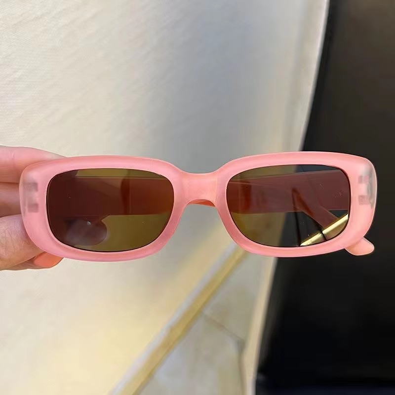 2023 New Retro Square Kids Sunglasses Parent-child Fashion Candy Color Glasses Cute Small Frame Baby Eyewear