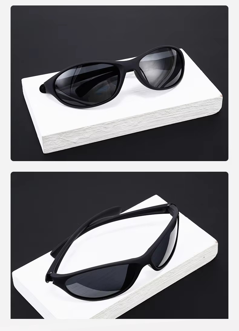 2023 Trendy Custom Logo Fashion Sports Sunglasses Wholesale High Quality Rectangle Pc Sun Shades Women Men Personality Glasses