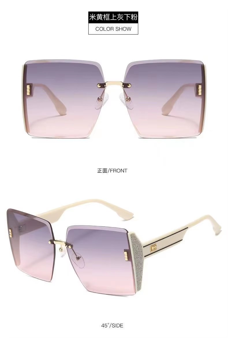 2024 New Men Women Sunglasses Framed Sunglasses