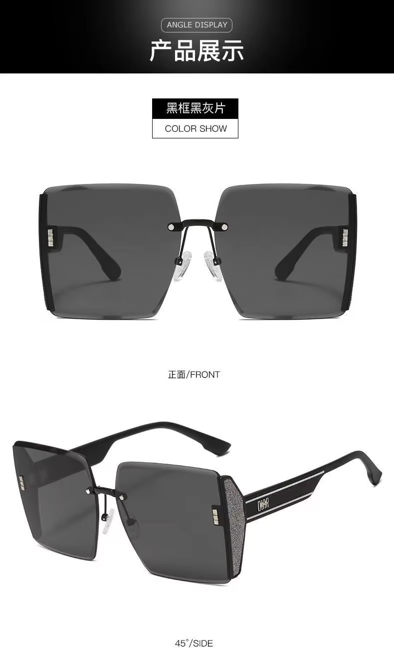 2024 New Men Women Sunglasses Framed Sunglasses