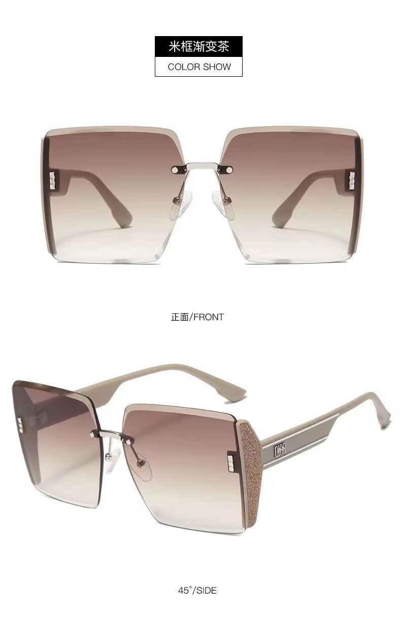 2024 New Men Women Sunglasses Framed Sunglasses