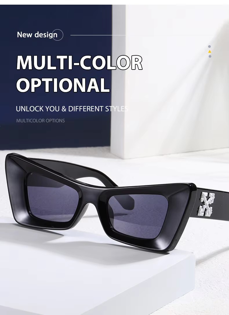 2024 Unisex Sunglasses Street Non-mainstream Personality Fashion Retro Sunglasses Uv400 Shades Outdoor Riding Sports Glasses