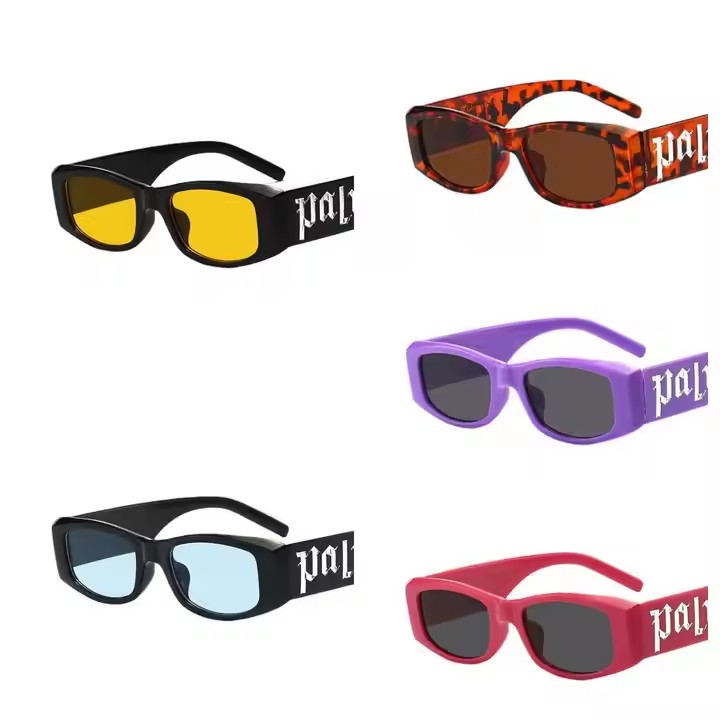 Women's High Quality Anti-ultraviolet Sunglasses European And American Fashion Style With Blue Red Green Frames