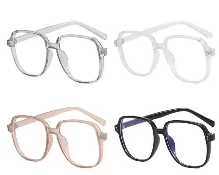 Blue Light Foreign Large-frame Women's Glasses For Middle-aged And Elderly People High-definition Reading Glasses