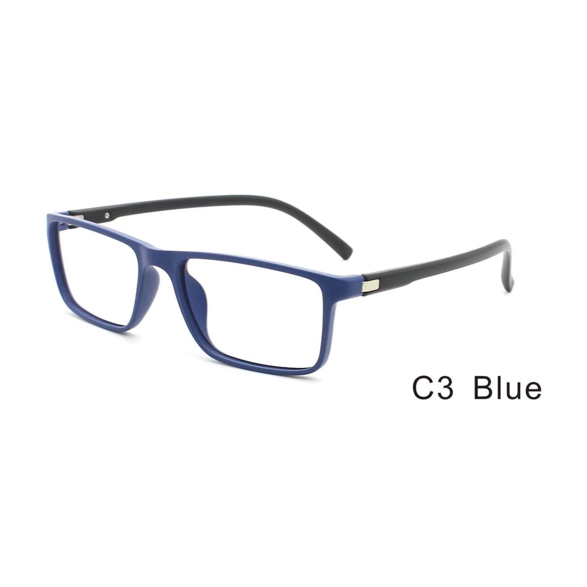 Comfortable Anti-blue Light Square Frame Tr 90 Frame Reading Glasses For Men And Women