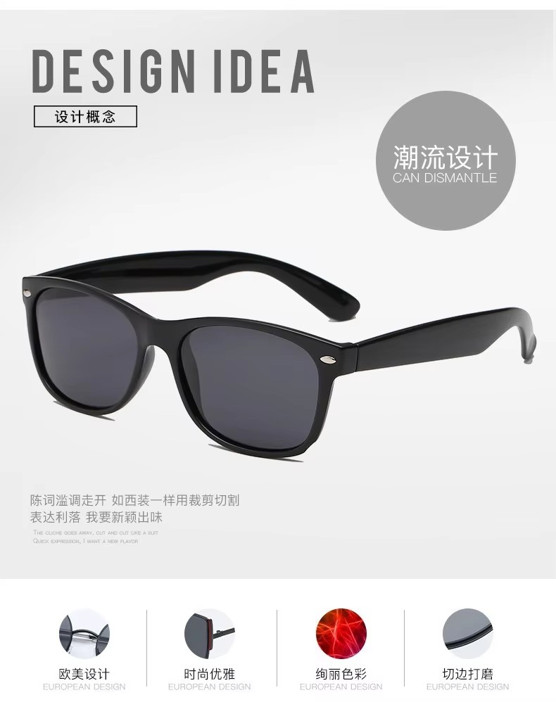 Custom High Quality Classic Pc Frame Uv400 Driving Golf Women Polarized Sunglasses Men