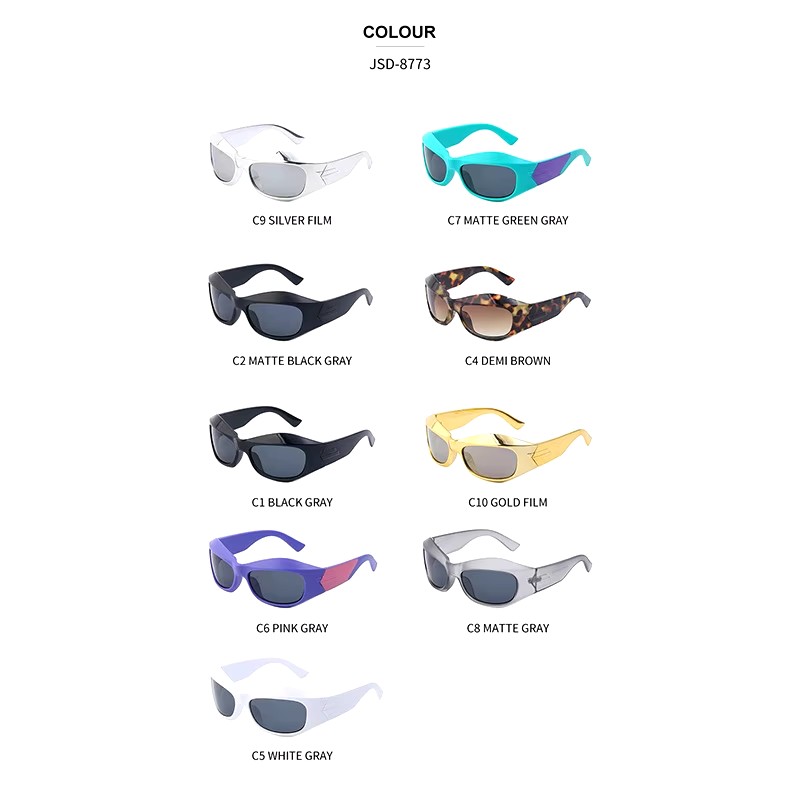 European American Retro Steampunk Y2k Sunglasses Men Cycling Sports Blue Light Lenses Purple Beige Frames Tr90 Daily Reading Use